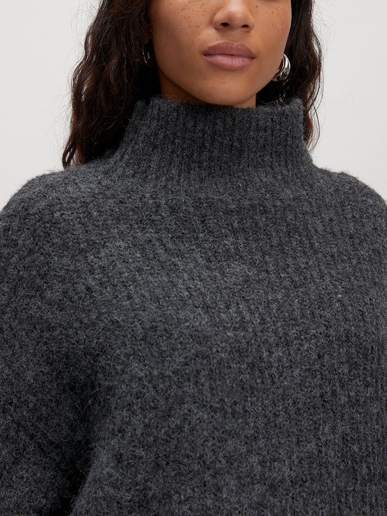 EDITED Pullover 'Beth' grigio sfumato