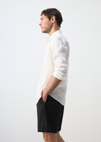 MANGO MAN Regular fit Button Up Shirt 'Chennai' in White