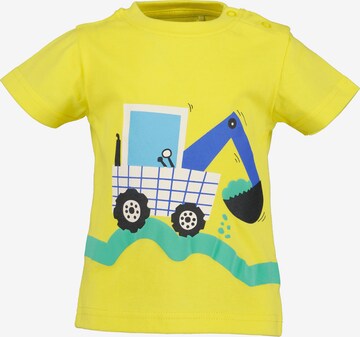 T-Shirt BLUE SEVEN en jaune : devant