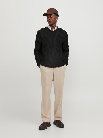 JACK & JONES Pullover 'COSY' in Schwarz