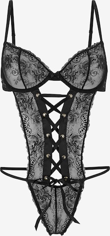 PETITE FLEUR GOLD Body värissä musta: etupuoli