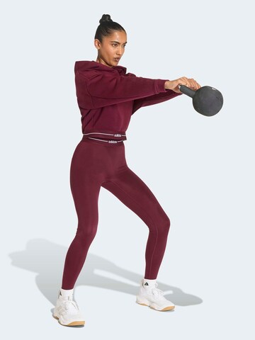 ADIDAS PERFORMANCE Sportsweatshirt 'Hyperglam' in Rot: Vorderseite