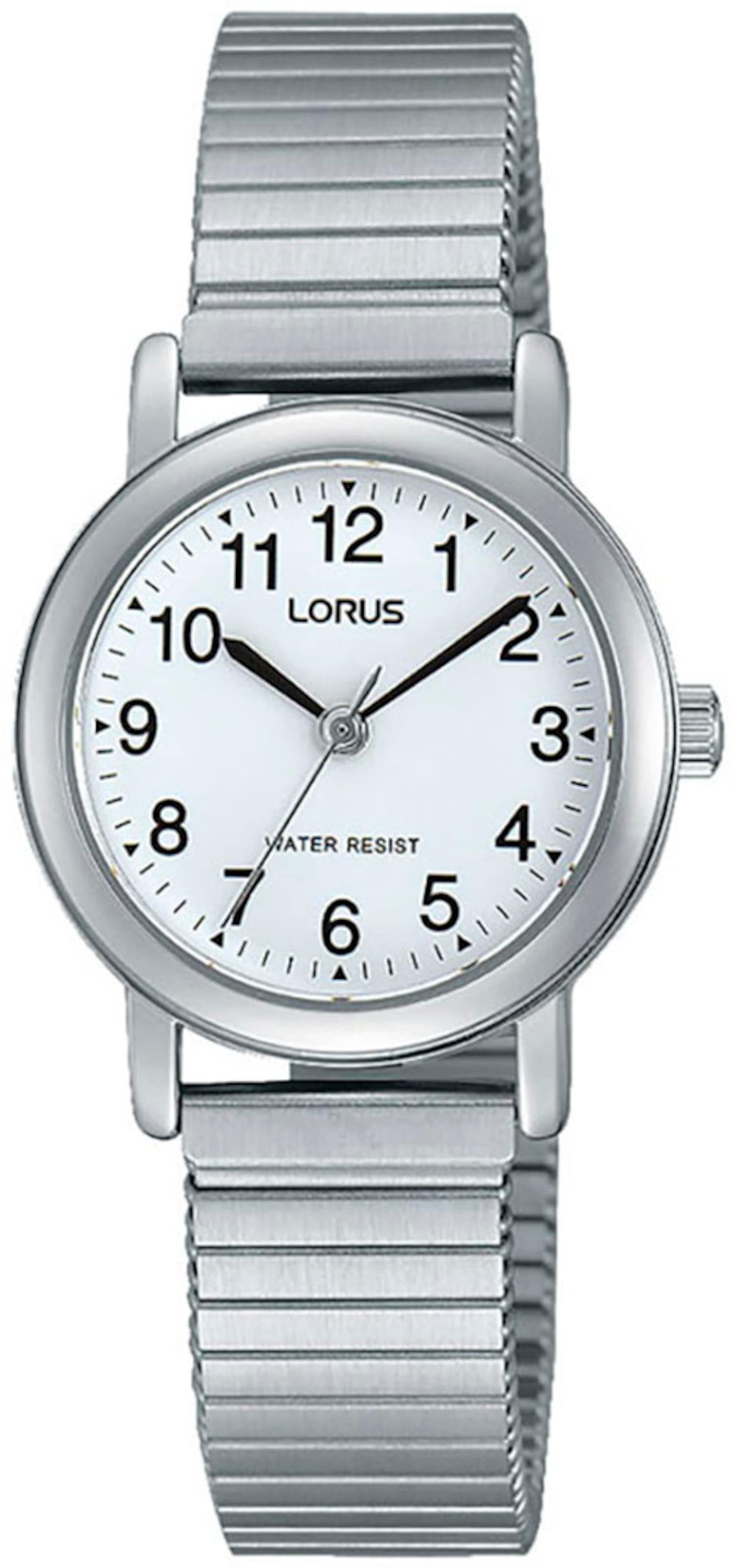 LORUS Analog Watch in Silver: front