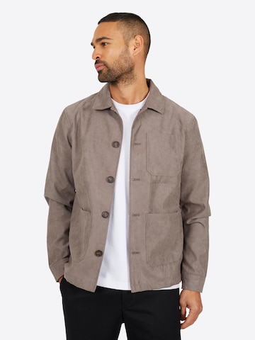 BRAVE SOUL Overgangsjakke i grå: forside