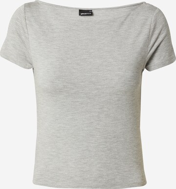 Gina Tricot Shirt in Grey: front