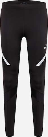 Skinny Pantalon de sport 'LITE-SHOW' ASICS en noir : devant