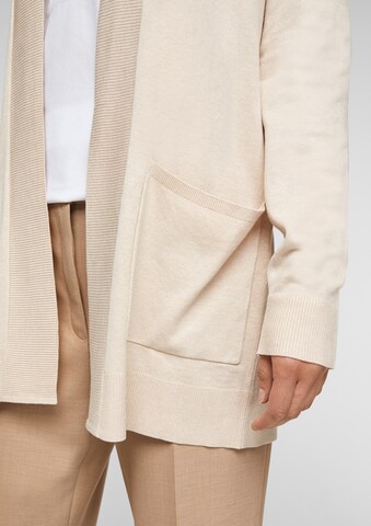 Cardigan s.Oliver BLACK LABEL en beige