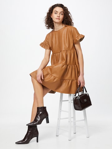 WAL G. Dress in Brown