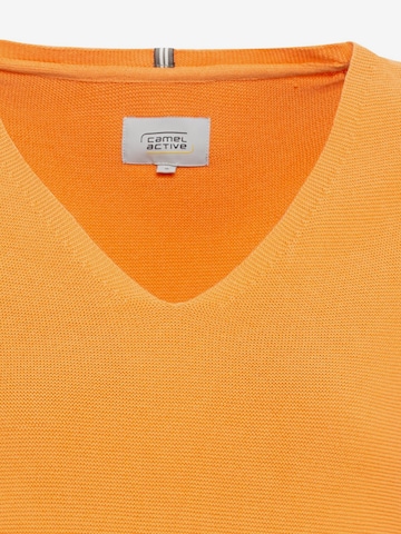 CAMEL ACTIVE Pullover in Orange