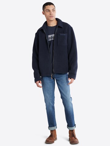 TIMBERLAND Fleecejacke in Blau