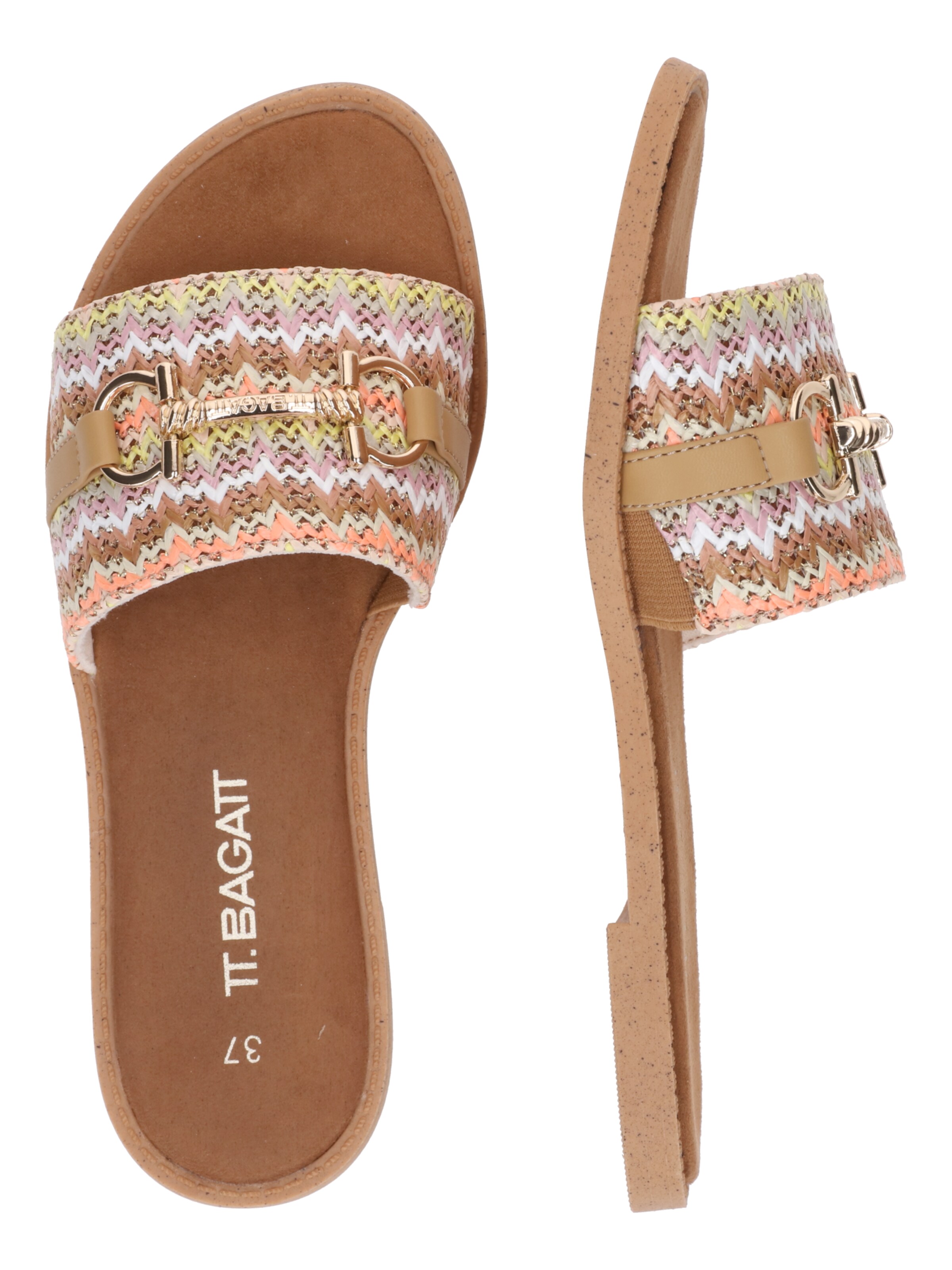 TT. BAGATT Pantolette i blandade färger