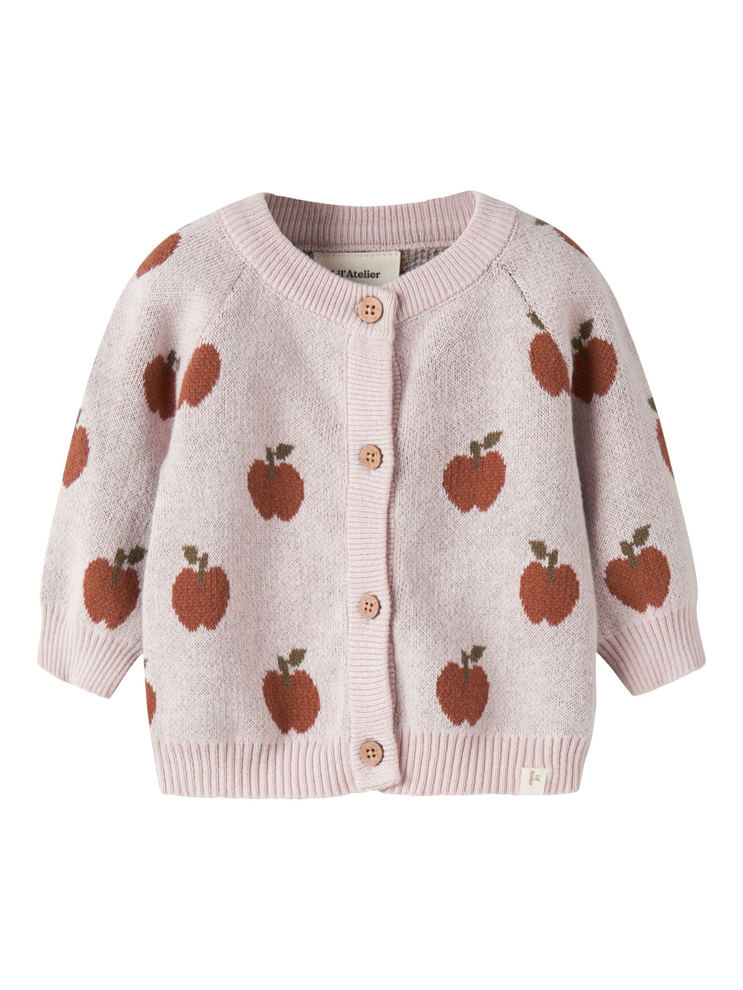 Lil'Atelier Kardigan 'NBFLulio' – fialová