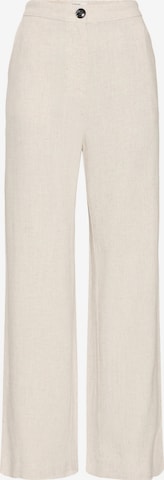 Pantalon 'JOHANNA' b.young en beige : devant