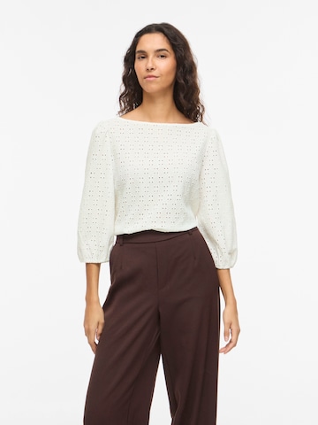 VILA Тениска 'VIFRIMA' в бяло: отпред