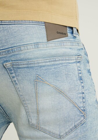 CHASIN' Slim fit Jeans 'Carter Bleach' in Blue