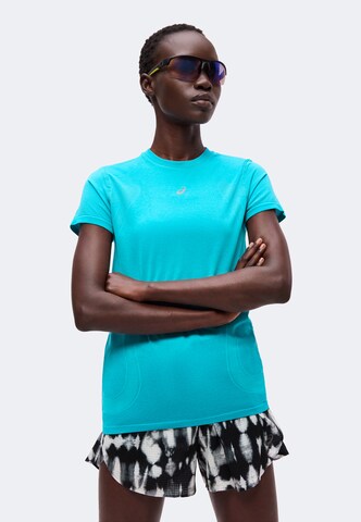 ASICS Performance shirt 'Road' in Blue