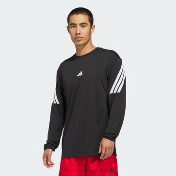 T-Shirt fonctionnel 'Crazy Lite' ADIDAS PERFORMANCE en noir : devant