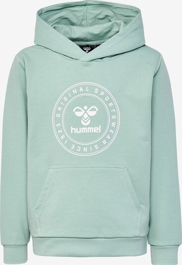 Hummel Sweatshirt in de kleur Mintgroen / Wit, Productweergave