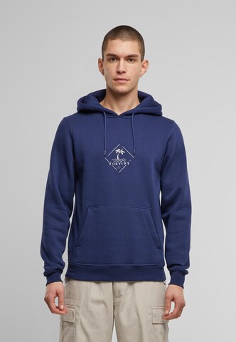 Forvert Sweatshirt 'Oceanside' in Blau: Vorderseite