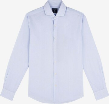 Scalpers Button Up Shirt 'Elisee' in Blue: front