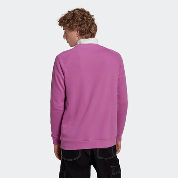 ADIDAS ORIGINALS Sweatshirt 'Adicolor Classics Trefoil' i lila