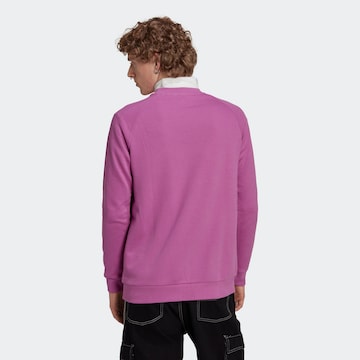 ADIDAS ORIGINALS Sweatshirt 'Adicolor Classics Trefoil' i lilla
