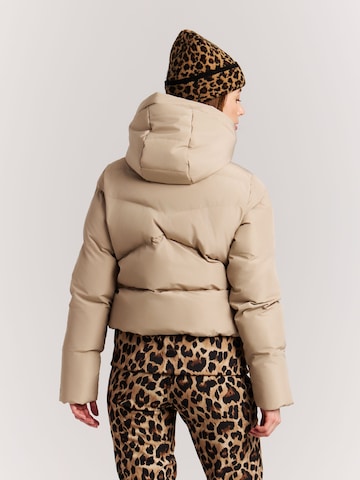 PROTEST Sportjacke 'PRTPreppydos'‌‌‌‌ in Braun