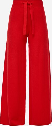 s.Oliver Wide leg Pants in Red: front