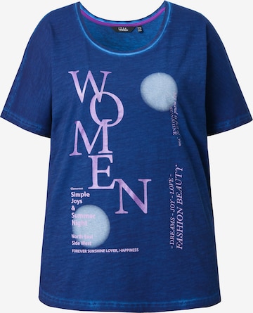 Ulla Popken Shirt in Blue: front