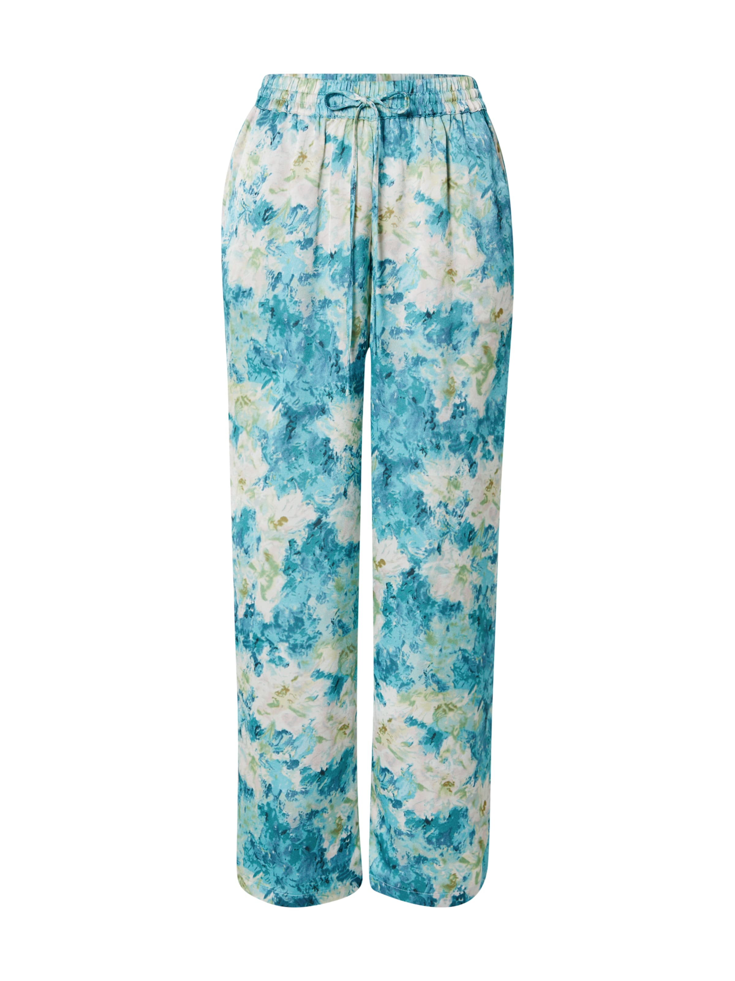 Love & Divine Loosefit Byxa 'Love' i grön: framsida