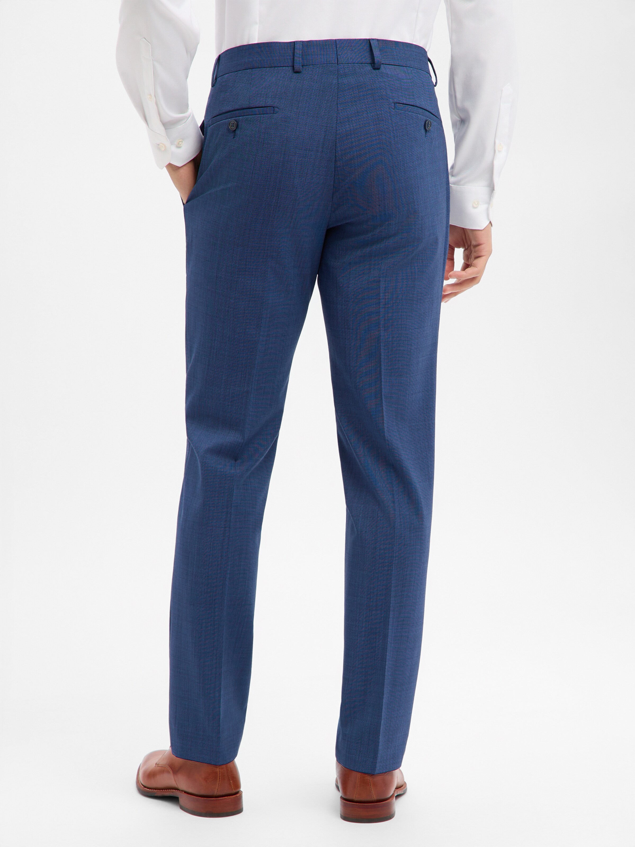 HECHTER PARIS Regular Anzughose in Blau