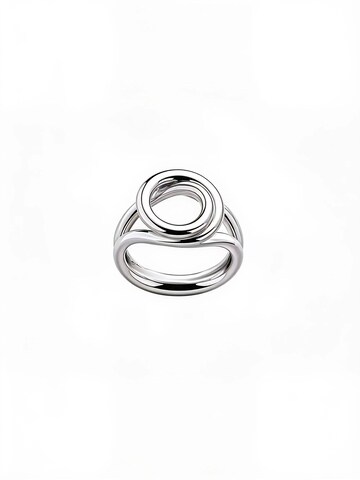 Bague 'CIRCLE' REYTEL en argent : devant