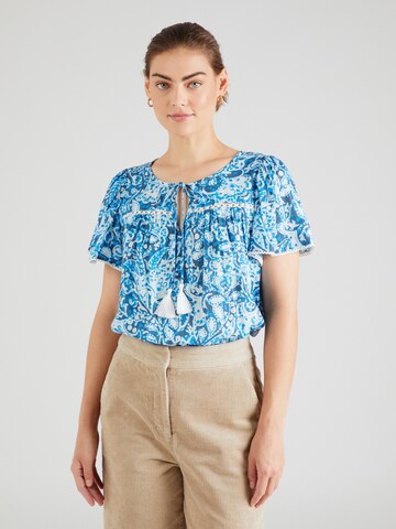 Marks & Spencer Blouse in Blauw: voorkant