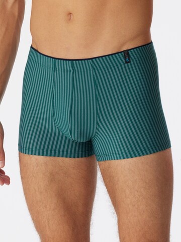 Regular Boxers SCHIESSER en vert : devant