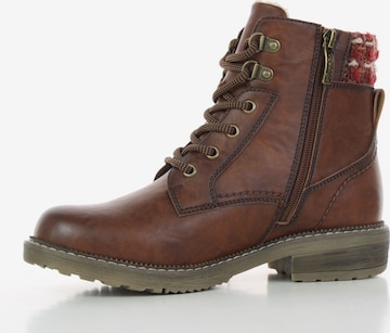 Relife Stiefelette, ca.20 mm, Weite G in Braun: Vorderseite
