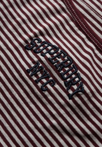 Haut 'Athletic Essentials' Superdry en rouge
