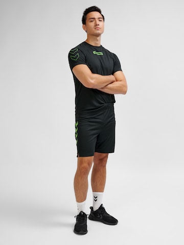 Hummel Regular Sporthose in Schwarz