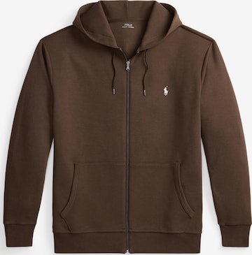 Polo Ralph Lauren Big & Tall Sweatvest in Bruin: voorkant