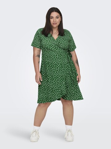 Robe ONLY Carmakoma en vert