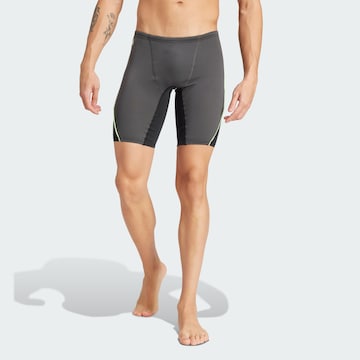 ADIDAS PERFORMANCE Swim Trunks 'Jammer' in Grey: front