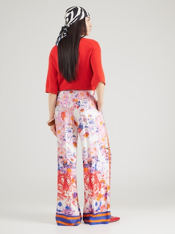 miss goodlife - Pierna ancha Pantalón en blanco