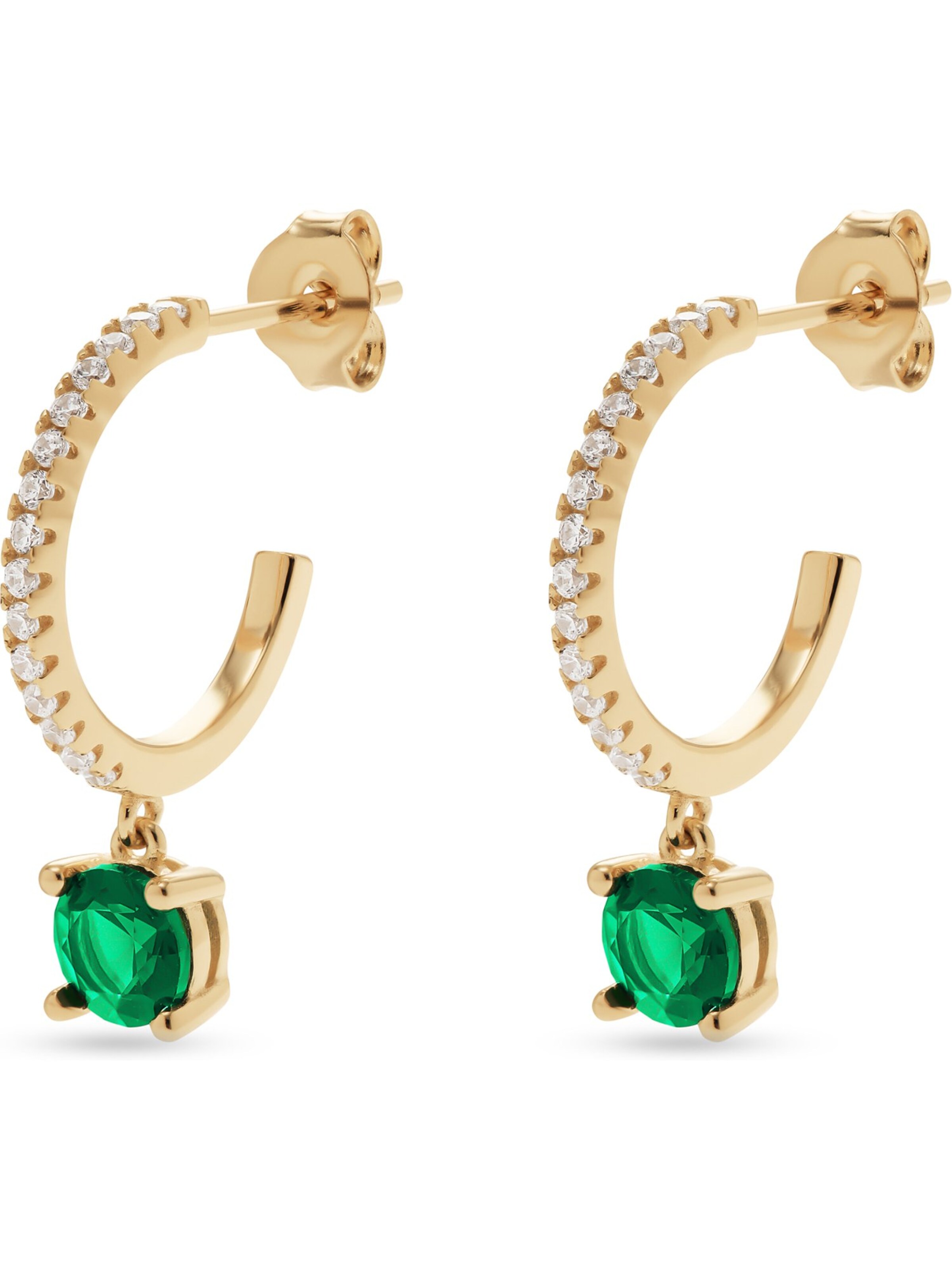 FAVS Earrings in Yellow: front