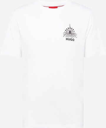 HUGO Shirt 'Dedico' in White: front