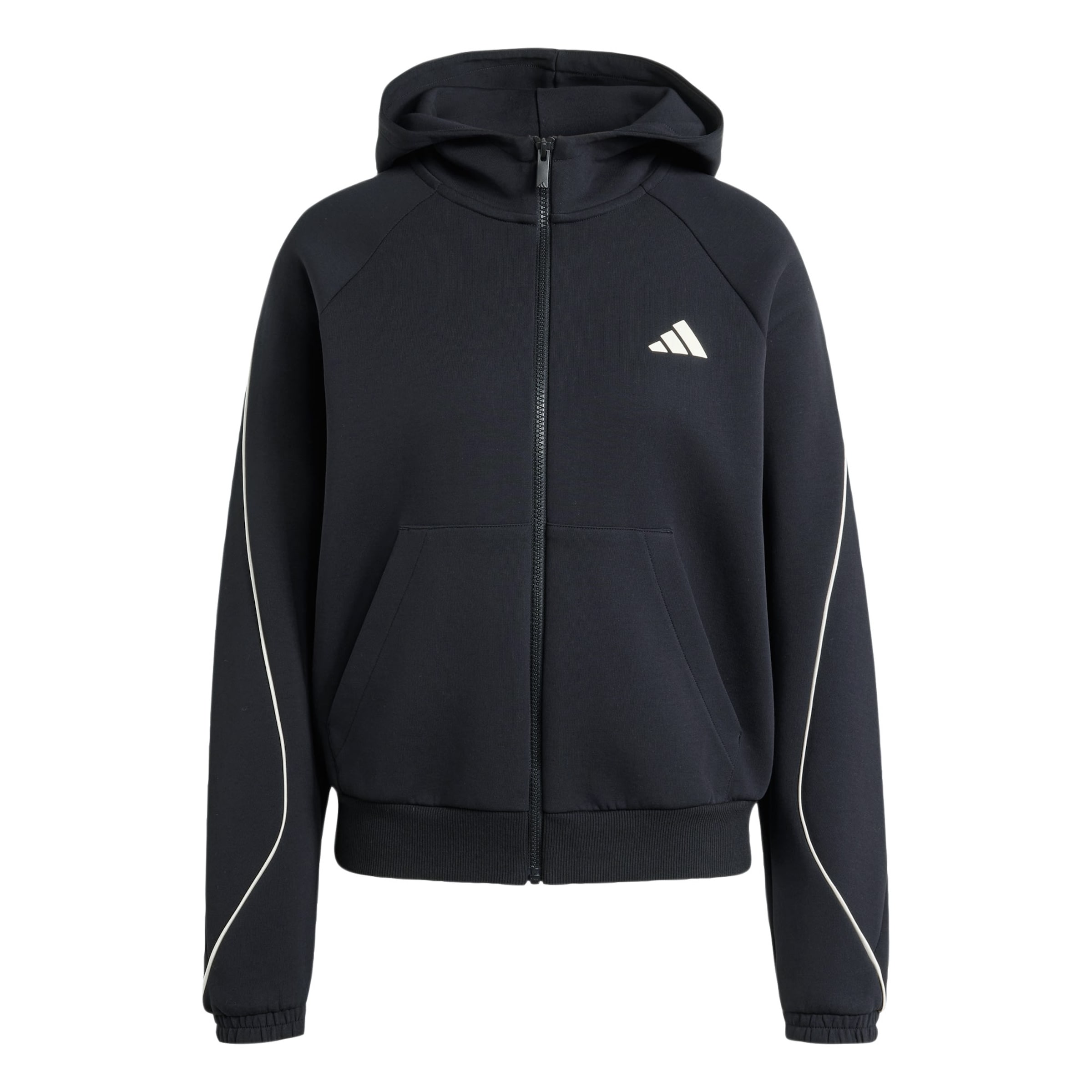 ADIDAS SPORTSWEAR Sports sweat jacket 'Stadium' in XXS in Black, Item view