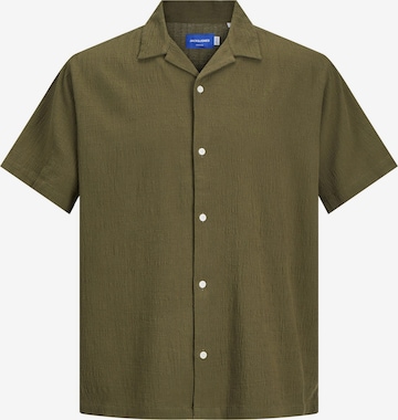 Chemise 'JORLuke' JACK & JONES en vert : devant