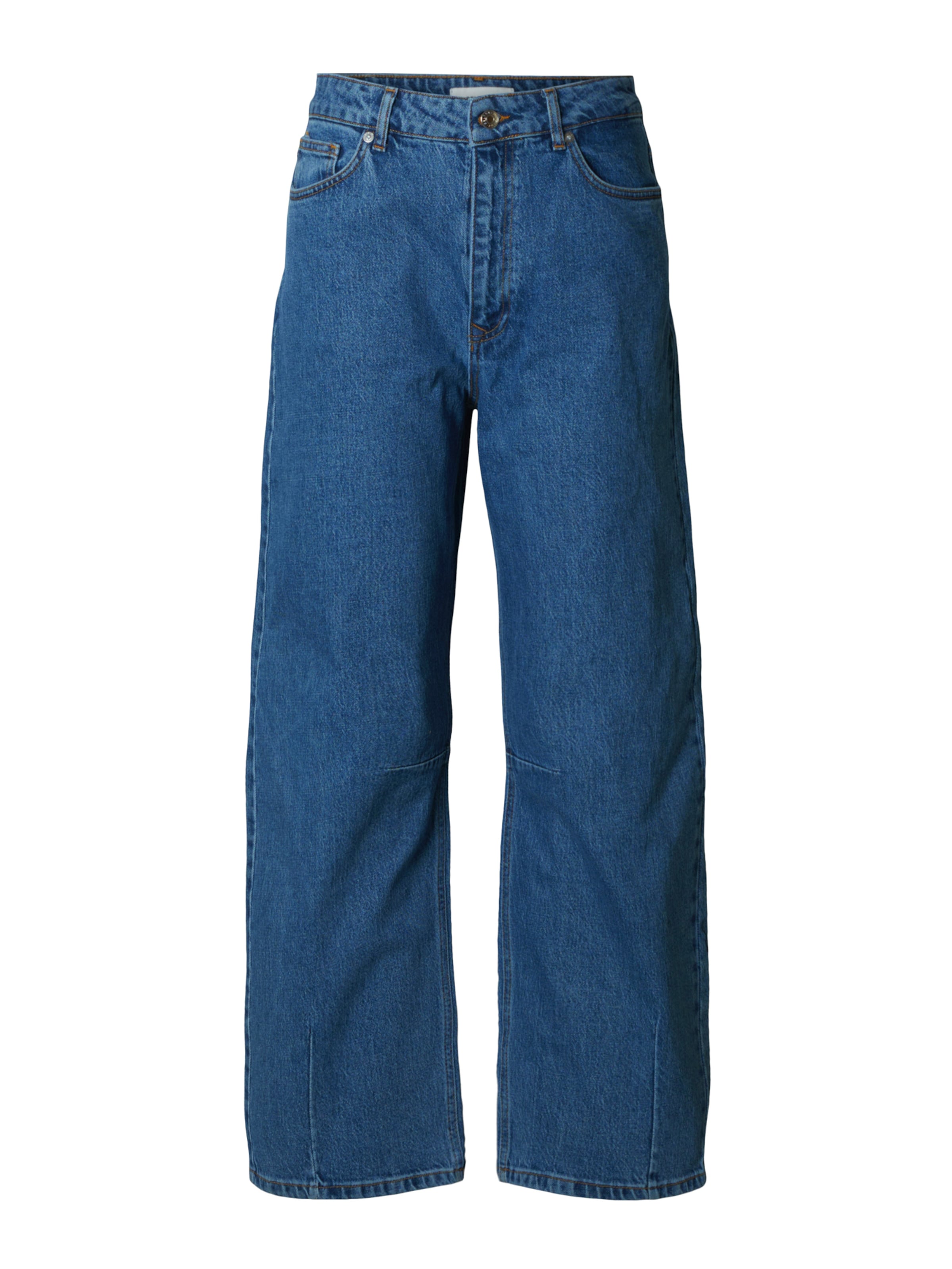 SELECTED Baggy Jeans 'SLFAne-Kori' in Blue: front