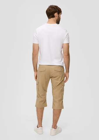 s.Oliver Regular Hose in Beige: Rückseite