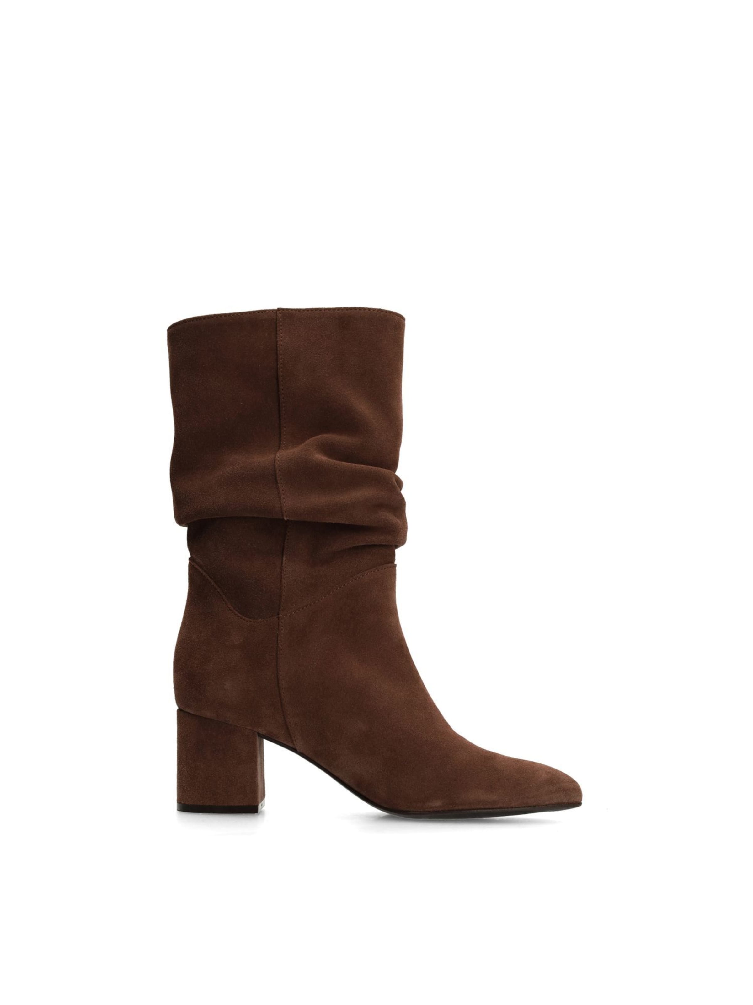 MANFIELD Stiefelette in Braun