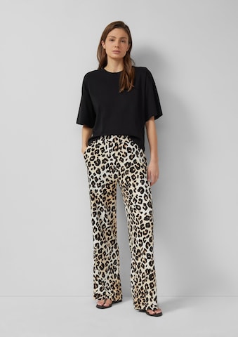 s.Oliver Wide leg Pants in Beige