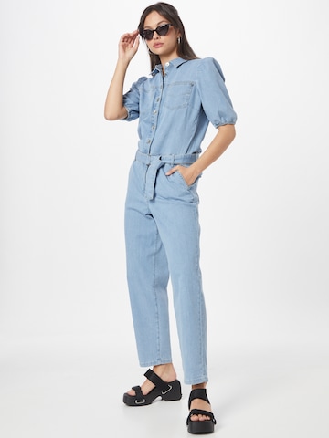 PULZ Jeans Jumpsuit 'CASSI' in Blue